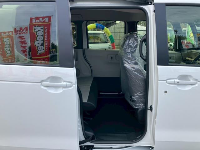 N-BOX ベースグレード 左側パワースライドドア キーフリー エンジンプッシュスター レーダーブレーキ シートヒーター クルーズコントロール ステアリングリモコン オートエアコン 電動格納ミラー(28枚目)