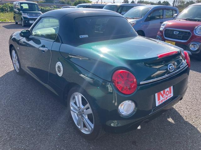 コペン セロ キーフリー エンジンプッシュスタート ナビゲーション バックカメラ 両側シートヒーター アイドリングストップ ステアリングリモコン ETC車載器 純正アルミホイール フォグランプ(11枚目)