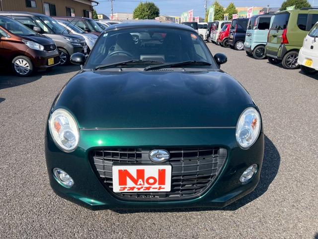 コペン セロ キーフリー エンジンプッシュスタート ナビゲーション バックカメラ 両側シートヒーター アイドリングストップ ステアリングリモコン ETC車載器 純正アルミホイール フォグランプ(17枚目)