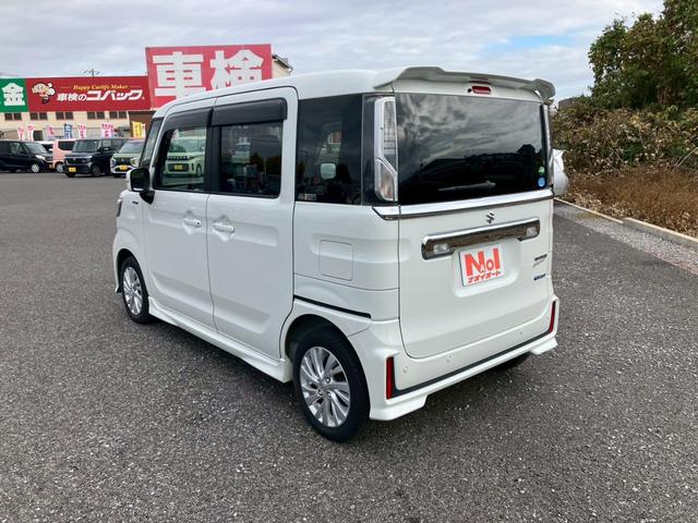 スペーシアカスタム ハイブリッドGS 左側パワースライドドア キーフリー エンジンプッシュスタート ナビゲーション レーダーブレーキ アイドリングストップストップ シートヒーター 純正アルミホイール フォグランプ(13枚目)