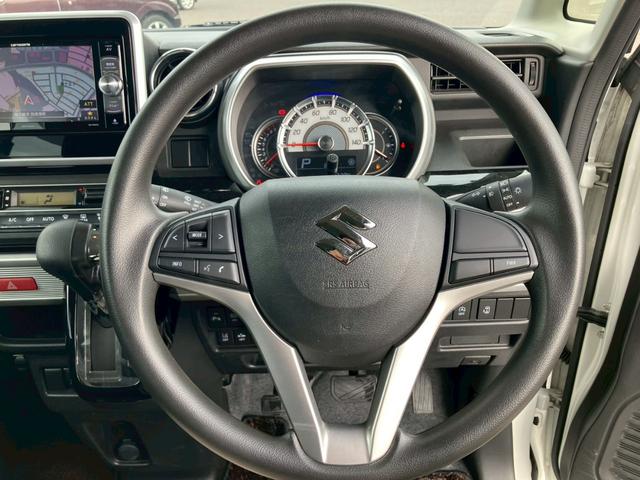 スペーシアカスタム ハイブリッドGS 左側パワースライドドア キーフリー エンジンプッシュスタート ナビゲーション レーダーブレーキ アイドリングストップストップ シートヒーター 純正アルミホイール フォグランプ(15枚目)