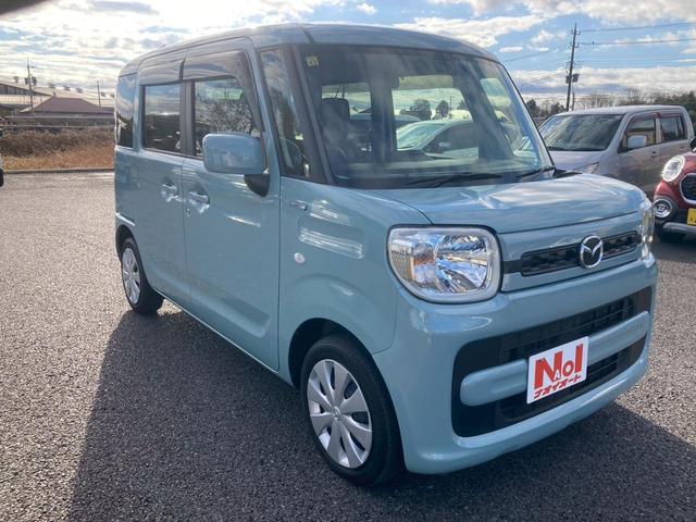 フレアワゴン ハイブリッドＸＧ　ナビゲーション　ドライブレコーダー　レーダーブレーキ　アイドリングストップ　キーフリー　エンジンプッシュスタート　オートエアコン　電動格納ミラー　パワーステアリング　パワーウインドウ（6枚目）