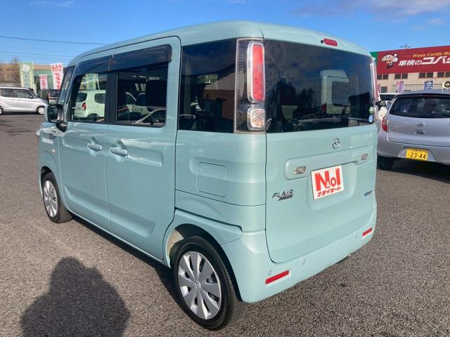 フレアワゴン ハイブリッドＸＧ　ナビゲーション　ドライブレコーダー　レーダーブレーキ　アイドリングストップ　キーフリー　エンジンプッシュスタート　オートエアコン　電動格納ミラー　パワーステアリング　パワーウインドウ（9枚目）