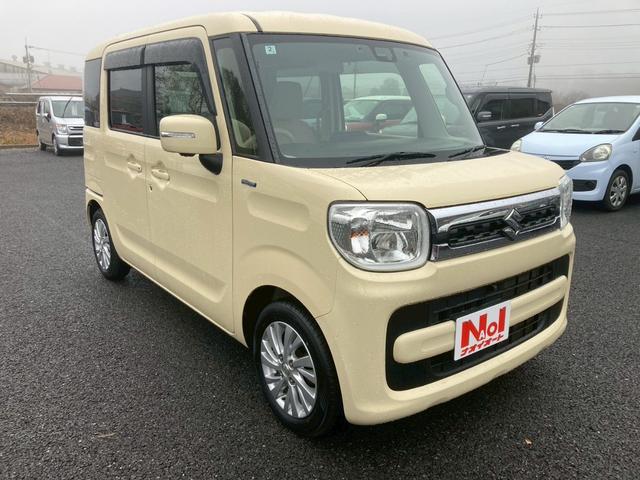 スペーシア ハイブリッドＸ　両側自動スライドドア　ナビゲーション　ドライブレコーダー　ＥＴＣ車載器　レーダーブレーキ　アイドリングストップ　キーフリー　エンジンプッシュスタート　バックカメラ　オートエアコン　電動格納ミラー（3枚目）