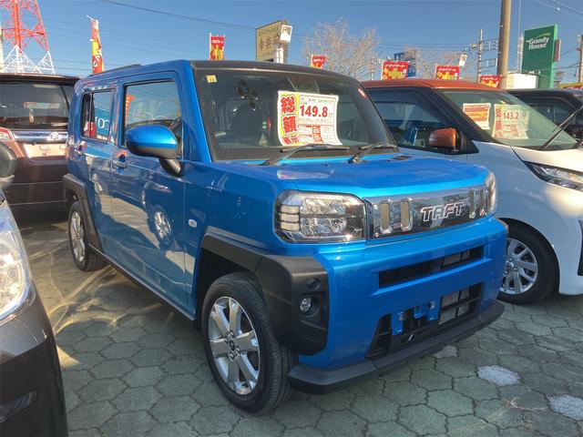 タフト G バックカメラ ナビ TV クリアランスソナー 衝突被害軽減システム オートライト LEDヘッドランプ スマートキー アイドリングストップ 電動格納ミラー シートヒーター サンルーフ CVT(14枚目)