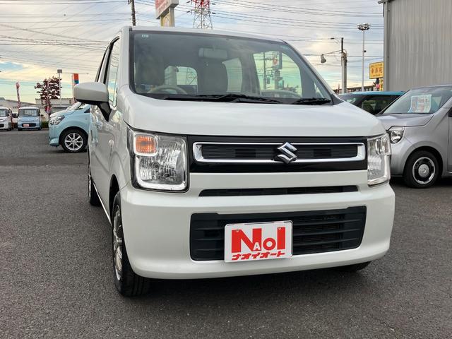 ワゴンＲ ＦＡ　Ｗエアバック　社外ナビ　ＡＢＳ　ワンセグＴＶ　エアコン　プライバシーガラス　社外アルミ　パワーウィンドウ　パワーステアリング　ＥＴＣ　電動格納ミラー　Ｂｌｕｅｔｏｏｔｈ　ＣＤ　キーフリーシステム（3枚目）