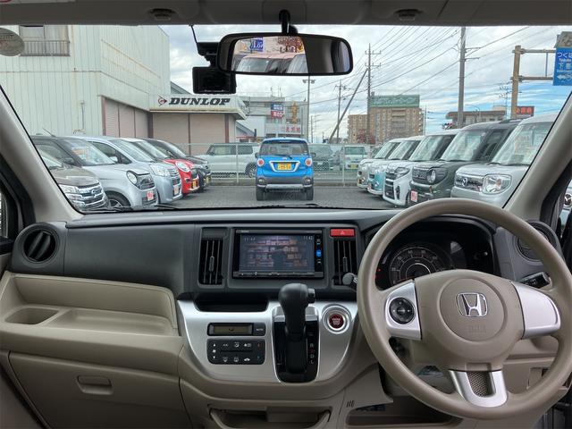 Ｎ－ＷＧＮ Ｇ　エアコン　パワーステアリング　パワーウィンドウ　プライバシーガラス　スマートキー　Ｗエアバック　純正ナビ　フルセグＴＶ　ＥＴＣ車載器１．０　ステアリングスイッチ　電動格納ミラー　キーフリーシステム（9枚目）