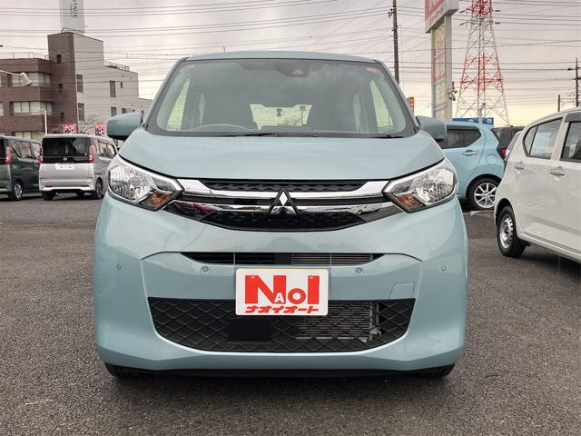 ｅＫワゴン Ｍ　Ｗエアバック　社外ナビ　レーダーブレーキ　フルセグＴＶ　アイドリングＳＴＯＰ　エアコン　キーレス　パワーウィンドウ　電動格納ミラー　シートヒーター　バックカメラ　Ｂｌｕｅｔｏｏｔｈ　ドライブレコーダー（2枚目）