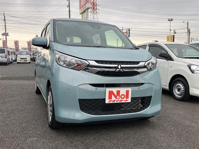 ｅＫワゴン Ｍ　Ｗエアバック　社外ナビ　レーダーブレーキ　フルセグＴＶ　アイドリングＳＴＯＰ　エアコン　キーレス　パワーウィンドウ　電動格納ミラー　シートヒーター　バックカメラ　Ｂｌｕｅｔｏｏｔｈ　ドライブレコーダー（3枚目）