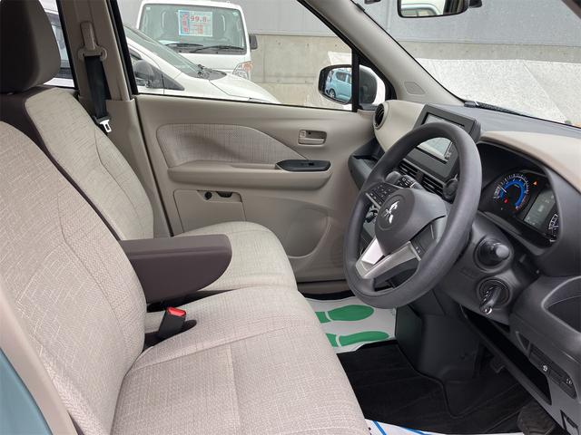 ｅＫワゴン Ｍ　Ｗエアバック　社外ナビ　レーダーブレーキ　フルセグＴＶ　アイドリングＳＴＯＰ　エアコン　キーレス　パワーウィンドウ　電動格納ミラー　シートヒーター　バックカメラ　Ｂｌｕｅｔｏｏｔｈ　ドライブレコーダー（7枚目）