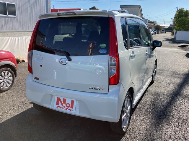 ムーヴ Ｘターボ　ＶＳ　Ｗエアバック　社外ナビ　エアコン　プライバシーガラス　純正アルミ　パワーウィンドウ　パワーステアリング　電動格納ミラー　キーフリーシステム　ＥＴＣ車載器１．０　アイドリングＳＴＯＰ　Ｂｌｕｅｔｏｏｔｈ（4枚目）