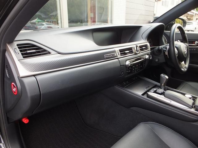 GS350Fスポーツ黒革SR TRDエアロマフラPトラBSM(8枚目)