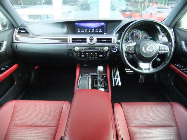GS GS450h Fスポーツ TRDフルエアロ&スポーツマフラー/三眼フルLED+AHS/オレンジキャリパー/Fスポーツ専用ダークローズインテリア/レクサスセーフティ+/BSM/パワートランク/TVキャンセラー/ドラレコ(3枚目)