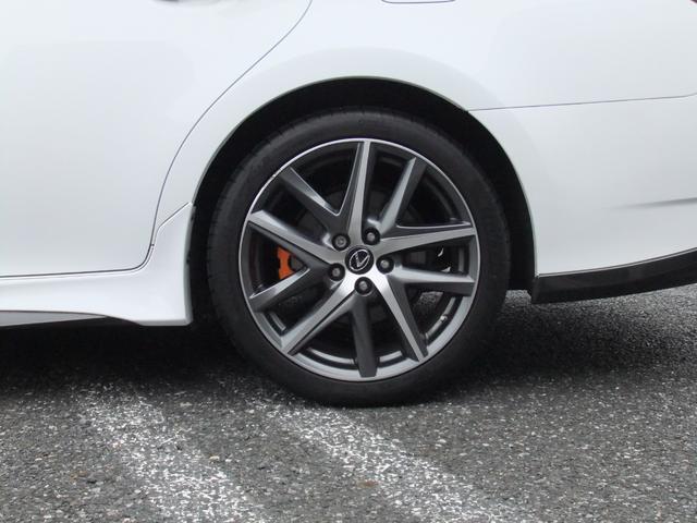 GS GS450h Fスポーツ TRDフルエアロ&スポーツマフラー/三眼フルLED+AHS/オレンジキャリパー/Fスポーツ専用ダークローズインテリア/レクサスセーフティ+/BSM/パワートランク/TVキャンセラー/ドラレコ(34枚目)