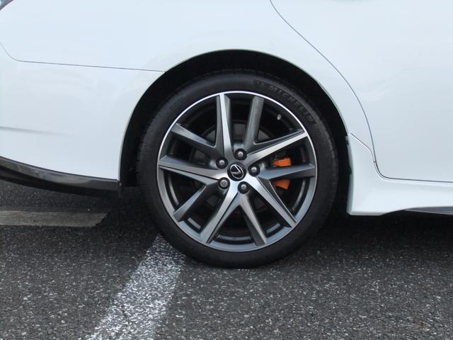 GS GS450h Fスポーツ TRDフルエアロ&スポーツマフラー/三眼フルLED+AHS/オレンジキャリパー/Fスポーツ専用ダークローズインテリア/レクサスセーフティ+/BSM/パワートランク/TVキャンセラー/ドラレコ(35枚目)