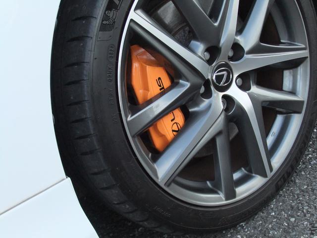 GS GS450h Fスポーツ TRDフルエアロ&スポーツマフラー/三眼フルLED+AHS/オレンジキャリパー/Fスポーツ専用ダークローズインテリア/レクサスセーフティ+/BSM/パワートランク/TVキャンセラー/ドラレコ(36枚目)