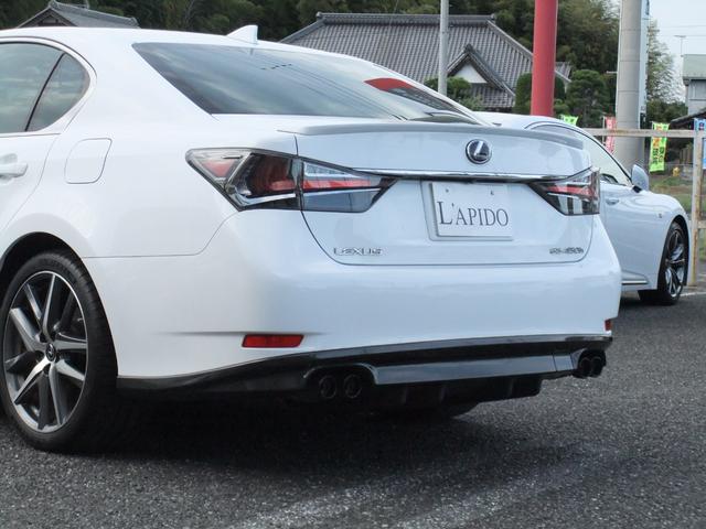 GS GS450h Fスポーツ TRDフルエアロ&スポーツマフラー/三眼フルLED+AHS/オレンジキャリパー/Fスポーツ専用ダークローズインテリア/レクサスセーフティ+/BSM/パワートランク/TVキャンセラー/ドラレコ(40枚目)