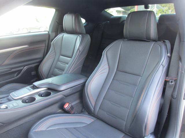 RC RC350 Fスポーツ プライムブラック 特別仕様車プライムブラック/黒革/マクレビ/ムーンルーフ/三眼フルLED/オレンジキャリパー/BSM/RCTA/クリソナ/10.3型ワイドナビ/前後ドラレコ機能付デジタルインナーミラー/TVキャンセラ(11枚目)