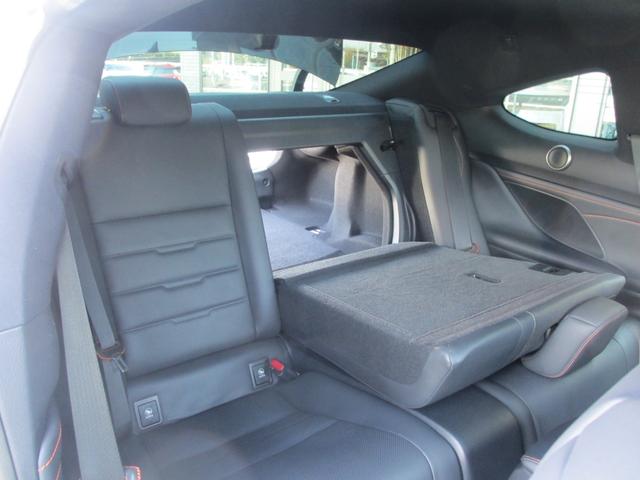 RC RC350 Fスポーツ プライムブラック 特別仕様車プライムブラック/黒革/マクレビ/ムーンルーフ/三眼フルLED/オレンジキャリパー/BSM/RCTA/クリソナ/10.3型ワイドナビ/前後ドラレコ機能付デジタルインナーミラー/TVキャンセラ(20枚目)