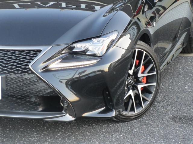 RC RC350 Fスポーツ プライムブラック 特別仕様車プライムブラック/黒革/マクレビ/ムーンルーフ/三眼フルLED/オレンジキャリパー/BSM/RCTA/クリソナ/10.3型ワイドナビ/前後ドラレコ機能付デジタルインナーミラー/TVキャンセラ(26枚目)