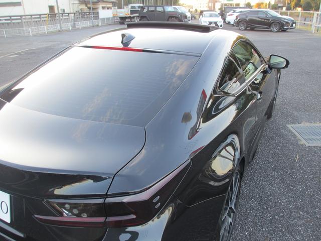 RC RC350 Fスポーツ プライムブラック 特別仕様車プライムブラック/黒革/マクレビ/ムーンルーフ/三眼フルLED/オレンジキャリパー/BSM/RCTA/クリソナ/10.3型ワイドナビ/前後ドラレコ機能付デジタルインナーミラー/TVキャンセラ(38枚目)