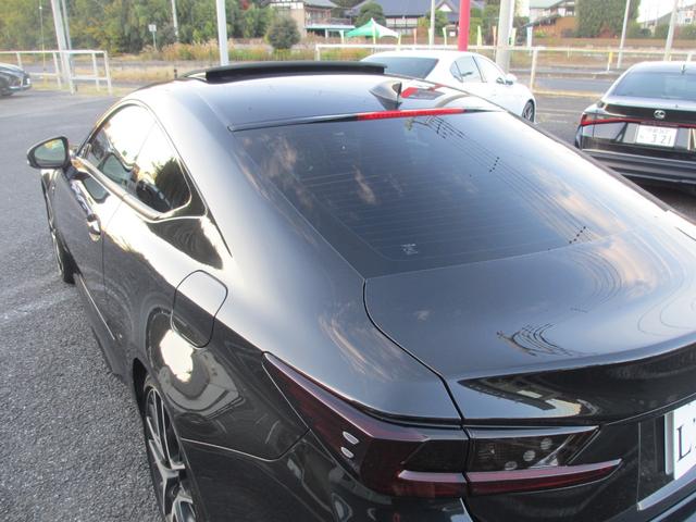 RC RC350 Fスポーツ プライムブラック 特別仕様車プライムブラック/黒革/マクレビ/ムーンルーフ/三眼フルLED/オレンジキャリパー/BSM/RCTA/クリソナ/10.3型ワイドナビ/前後ドラレコ機能付デジタルインナーミラー/TVキャンセラ(39枚目)