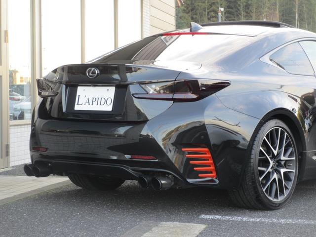 RC RC350 Fスポーツ プライムブラック 特別仕様車プライムブラック/黒革/マクレビ/ムーンルーフ/三眼フルLED/オレンジキャリパー/BSM/RCTA/クリソナ/10.3型ワイドナビ/前後ドラレコ機能付デジタルインナーミラー/TVキャンセラ(40枚目)