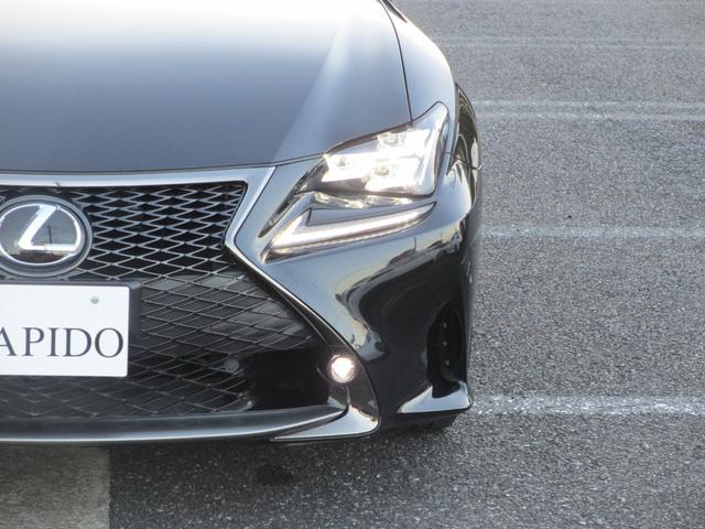 RC RC350 Fスポーツ プライムブラック 特別仕様車プライムブラック/黒革/マクレビ/ムーンルーフ/三眼フルLED/オレンジキャリパー/BSM/RCTA/クリソナ/10.3型ワイドナビ/前後ドラレコ機能付デジタルインナーミラー/TVキャンセラ(45枚目)