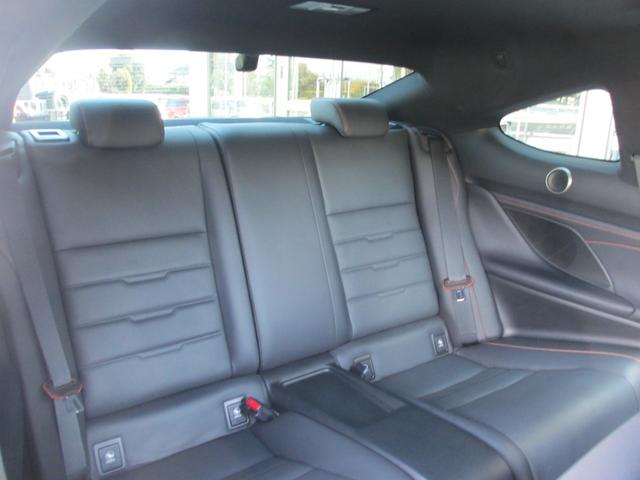 RC RC350 Fスポーツ プライムブラック 特別仕様車プライムブラック/黒革/マクレビ/ムーンルーフ/三眼フルLED/オレンジキャリパー/BSM/RCTA/クリソナ/10.3型ワイドナビ/前後ドラレコ機能付デジタルインナーミラー/TVキャンセラ(75枚目)