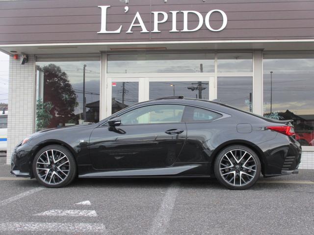 RC RC350 Fスポーツ プライムブラック 特別仕様車プライムブラック/TRDエアロ&マフラー/ムーンルーフ/黒革/三眼フルLED/レクサスセーフティ/BSM/RCTA/10.3型ワイドナビ/純正ドラレコ/純正エンジンスターター(7枚目)