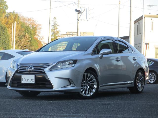 HS HS250h バージョンL 最上位モデル/安全装備フル装着(前後プリクラ+レーダークルーズ+LKA+HUD/ワイドフロントモニター+前後ソナー/後席SRSサイドエアバッグ)/禁煙/走行中TV/ESverL用18AW/前後ドラレコ(2枚目)