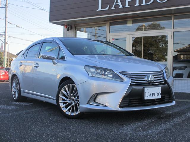 HS HS250h バージョンL 最上位モデル/安全装備フル装着(前後プリクラ+レーダークルーズ+LKA+HUD/ワイドフロントモニター+前後ソナー/後席SRSサイドエアバッグ)/禁煙/走行中TV/ESverL用18AW/前後ドラレコ(4枚目)