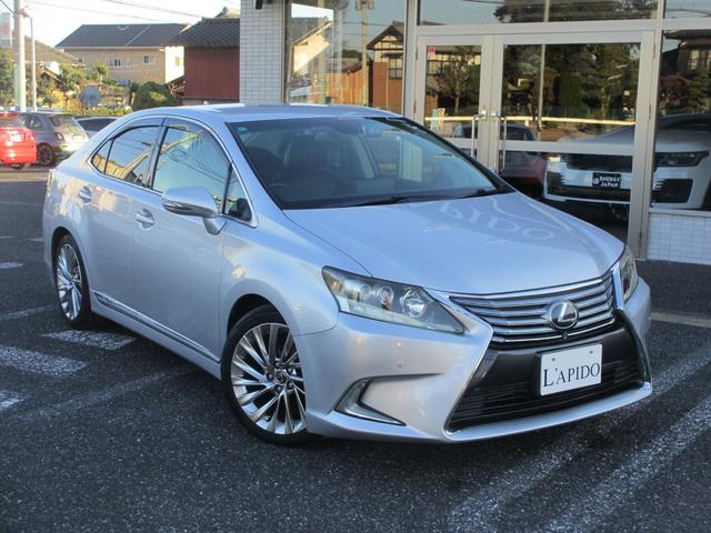 HS HS250h バージョンL 最上位モデル/安全装備フル装着(前後プリクラ+レーダークルーズ+LKA+HUD/ワイドフロントモニター+前後ソナー/後席SRSサイドエアバッグ)/禁煙/走行中TV/ESverL用18AW/前後ドラレコ(25枚目)