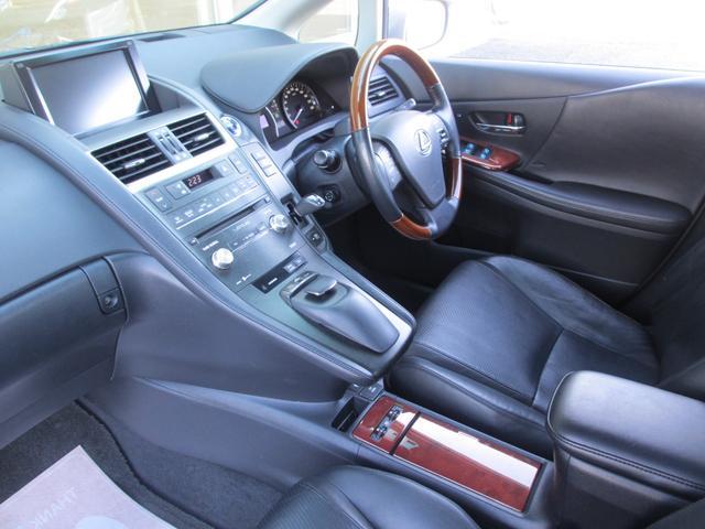 HS HS250h バージョンL 最上位モデル/安全装備フル装着(前後プリクラ+レーダークルーズ+LKA+HUD/ワイドフロントモニター+前後ソナー/後席SRSサイドエアバッグ)/禁煙/走行中TV/ESverL用18AW/前後ドラレコ(56枚目)