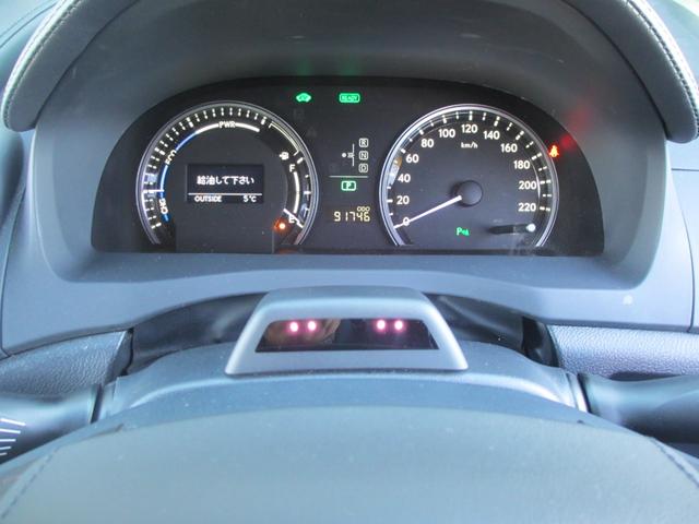 HS HS250h バージョンL 最上位モデル/安全装備フル装着(前後プリクラ+レーダークルーズ+LKA+HUD/ワイドフロントモニター+前後ソナー/後席SRSサイドエアバッグ)/禁煙/走行中TV/ESverL用18AW/前後ドラレコ(75枚目)