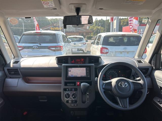 ルーミー X S ドライブレコーダー ナビ TV 両側スライド・片側電動 衝突被害軽減システム オートライト スマートキー アイドリングストップ 電動格納ミラー ウォークスルー CVT 盗難防止システム 衝突安全ボディ(2枚目)