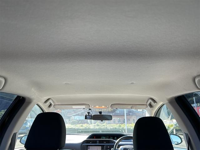 アクア G ドライブレコーダー ETC バックカメラ ナビ TV アルミホイール オートライト スマートキー アイドリングストップ 電動格納ミラー CVT 衝突安全ボディ ABS ESC CD(29枚目)