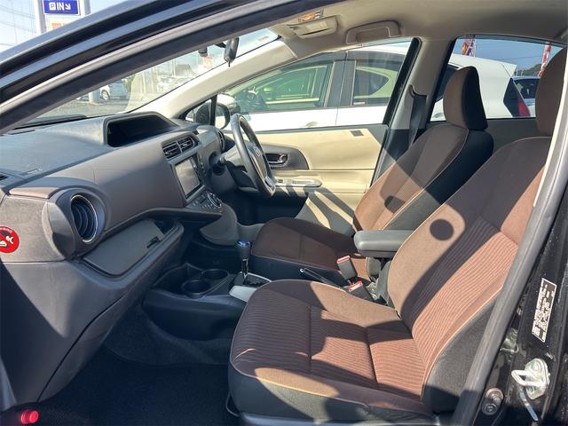 アクア G ドライブレコーダー ETC バックカメラ ナビ TV アルミホイール オートライト スマートキー アイドリングストップ 電動格納ミラー CVT 衝突安全ボディ ABS ESC CD(34枚目)