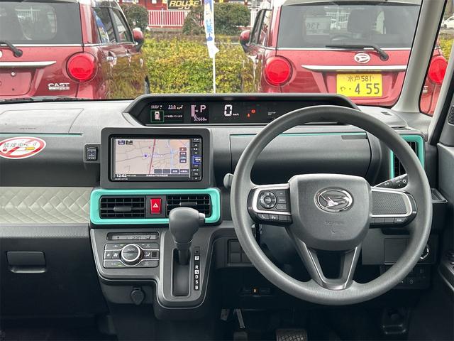 タント Ｘスペシャル　レンタカーアップ　ＥＴＣ　バックカメラ　両側スライドドア　ナビ　クリアランスソナー　レーンアシスト　衝突被害軽減システム　オートライト　ＬＥＤヘッドランプ　スマートキー　アイドリングストップ（3枚目）