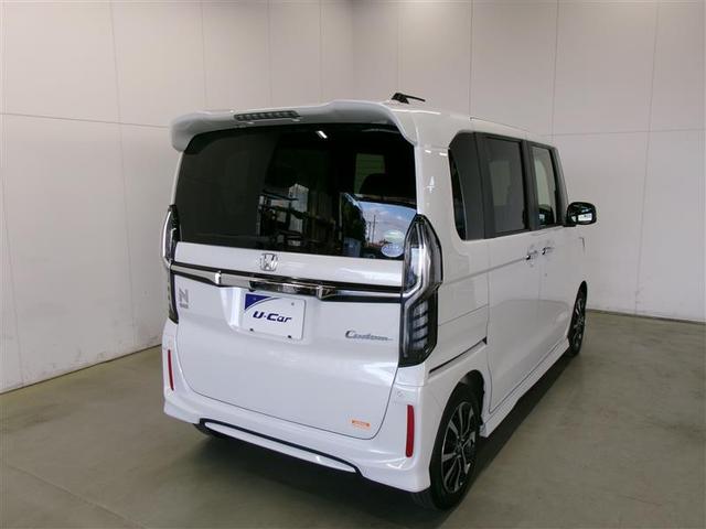 Ｎ－ＢＯＸカスタム Ｇ・Ｌホンダセンシング　整備記録簿　ＡＷ　助手席エアバッグ　１セグＴＶ　キーレス　セキュリティーアラーム　スマ－トキ－　リアカメラ　ナビＴＶ　ＥＴＣ　ＬＥＤヘッドライト　ＤＶＤ　パワーステアリング　オートエアコン　ＶＳＡ（4枚目）