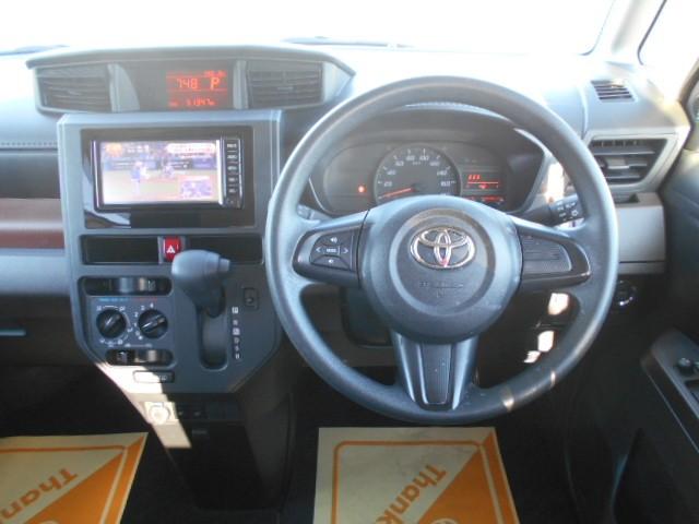 ルーミー X S エアバック 左側パワースライド インテリキー パワーウィンドウ 記録簿付き バックカメラ ETC 横滑防止装置 マニュアルエアコン イモビライザー ワンセグTV ダブルエアバッグ ABS ナビTV(7枚目)