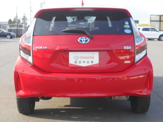 アクア Ｇソフトレザーセレクション　スマートキー＆プッシュスタート　バックモニター　ＥＴＣ車載器　横滑り防止　クルーズコントロール　イモビ　ナビ＆ＴＶ　ワンセグ　キーレス　ドライブレコーダー　メモリナビ　オートエアコン　ＡＢＳ　記録簿（5枚目）