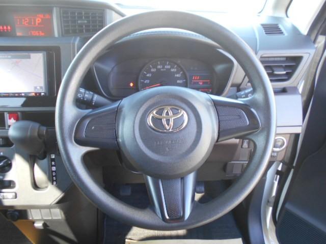 ルーミー X S エアバック 左パワースライド インテリキー カーナビ パワーウィンドウ アイドリングS ドライブレコーダー バックカメラ 横滑防止装置 マニュアルエアコン イモビライザー ダブルエアバッグ ABS(11枚目)