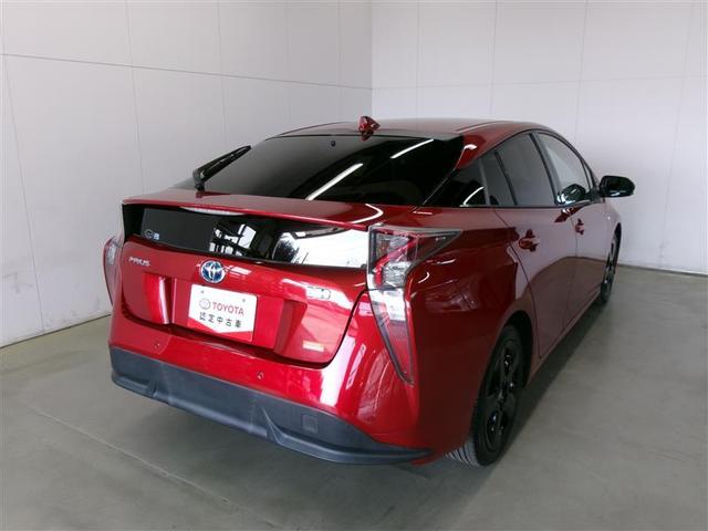 プリウス Ａプレミアム　ツーリングセレクション　横滑り防止機能　皮シート　エアコン　パワーウィンドウ　ナビ＆ＴＶ　ＬＥＤライト　盗難防止装置　スマートキー＆プッシュスタート　キーレス　ＥＴＣ　アルミホイール　メモリナビ　パワステ　カーテンエアバック（4枚目）