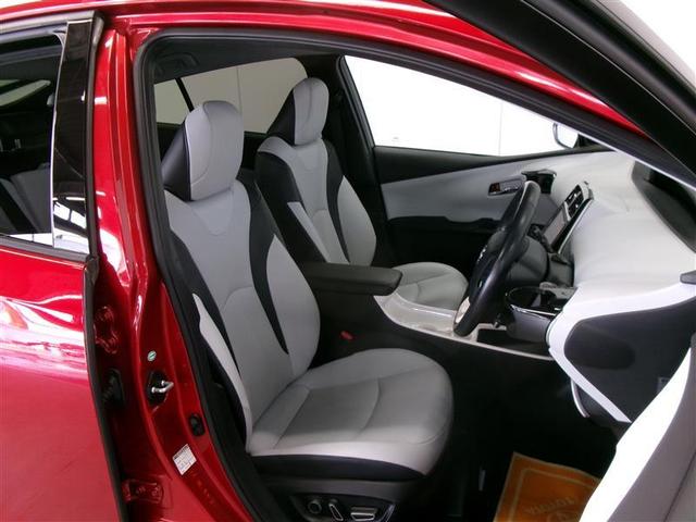 プリウス Ａプレミアム　ツーリングセレクション　横滑り防止機能　皮シート　エアコン　パワーウィンドウ　ナビ＆ＴＶ　ＬＥＤライト　盗難防止装置　スマートキー＆プッシュスタート　キーレス　ＥＴＣ　アルミホイール　メモリナビ　パワステ　カーテンエアバック（14枚目）