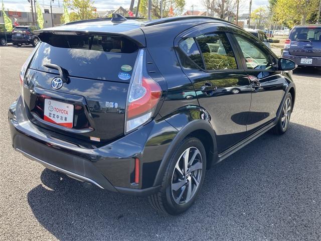 アクア クロスオーバー Bカメラ イモビライザー エアコン LED ESC アルミホイール キーフリー ETC パワーステアリング ナビ パワーウィンドウ メモリーナビ ABS スマ-トキ- 前後ブレーキサポート(5枚目)