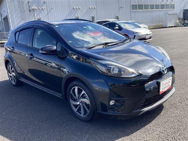 アクア クロスオーバー Bカメラ イモビライザー エアコン LED ESC アルミホイール キーフリー ETC パワーステアリング ナビ パワーウィンドウ メモリーナビ ABS スマ-トキ- 前後ブレーキサポート(7枚目)