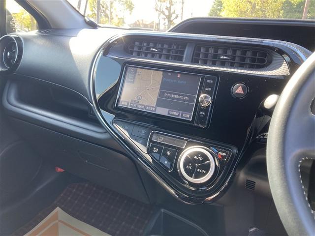 アクア クロスオーバー Bカメラ イモビライザー エアコン LED ESC アルミホイール キーフリー ETC パワーステアリング ナビ パワーウィンドウ メモリーナビ ABS スマ-トキ- 前後ブレーキサポート(13枚目)