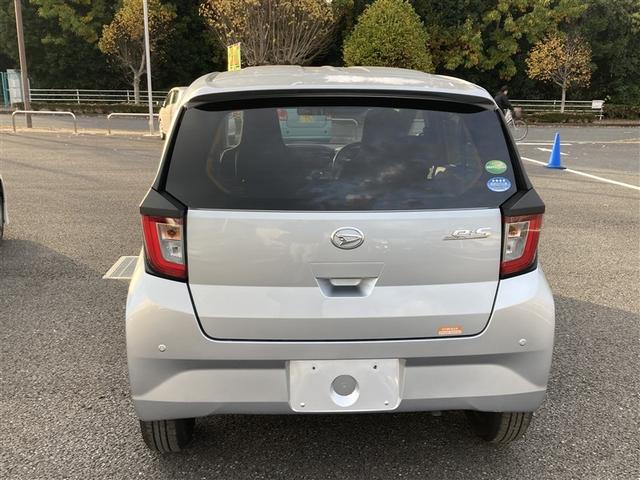ミライース Ｘ　ＳＡＩＩＩ　衝突回避支援ブレーキ機能　運転席助手席エアバック　横滑防止　点検記録簿付　ＬＥＤライト　キーレスキー　パワーウインドウ　エアコン　パワステ　ＡＢＳ　エアバック（3枚目）