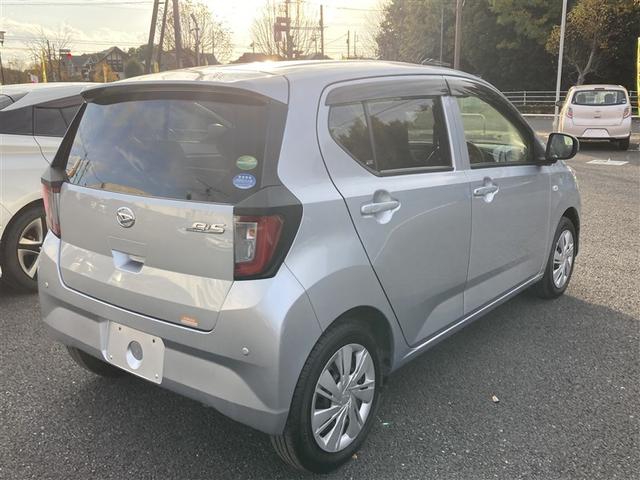 ミライース Ｘ　ＳＡＩＩＩ　衝突回避支援ブレーキ機能　運転席助手席エアバック　横滑防止　点検記録簿付　ＬＥＤライト　キーレスキー　パワーウインドウ　エアコン　パワステ　ＡＢＳ　エアバック（4枚目）